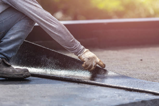 Professional Emergency Waterproofing technician working in Dunn Loring, VA